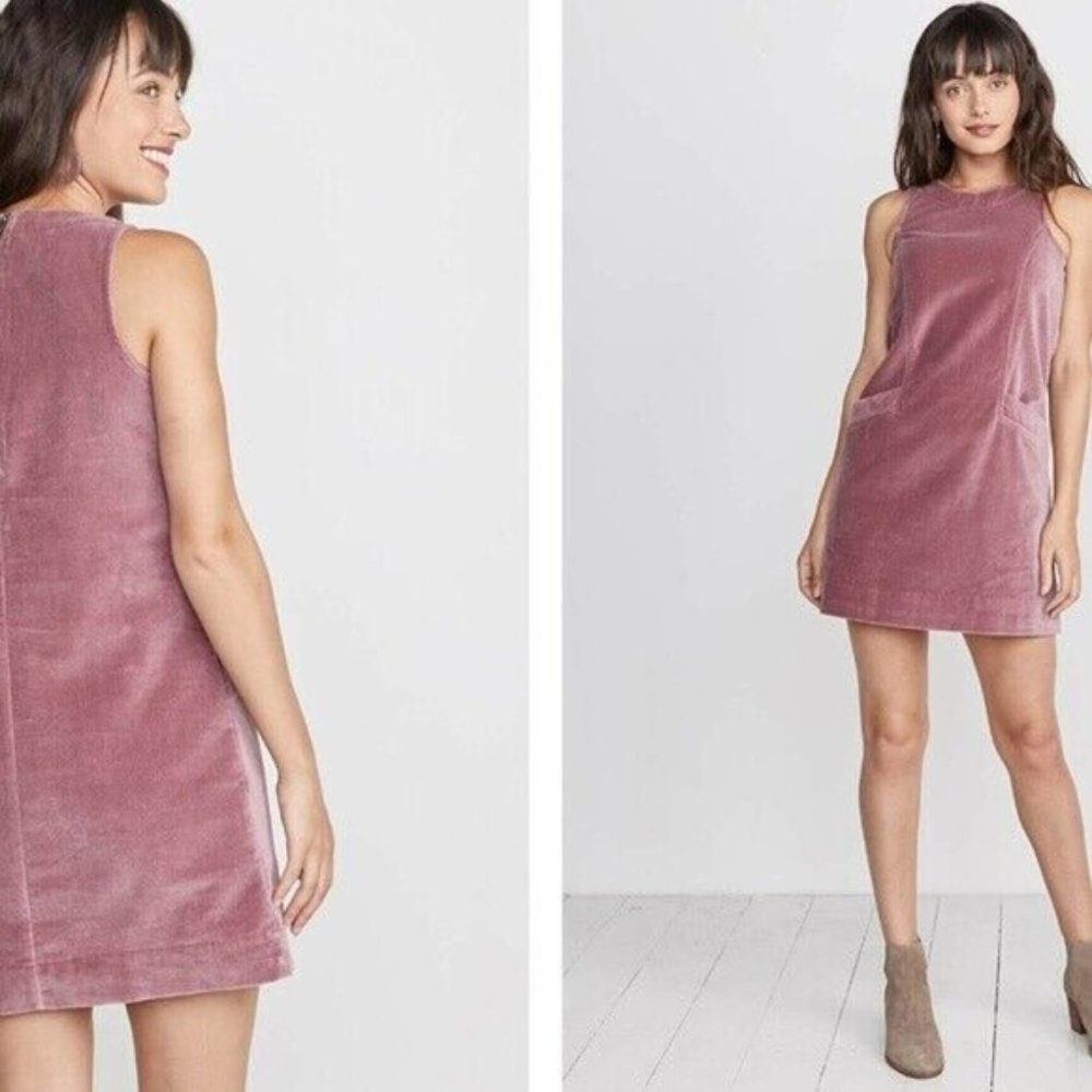 Marine Layer Cizon Velvet Dress